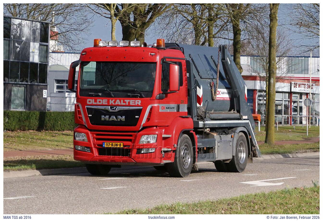 MAN TGS ab 2016 Foto Februar 2026