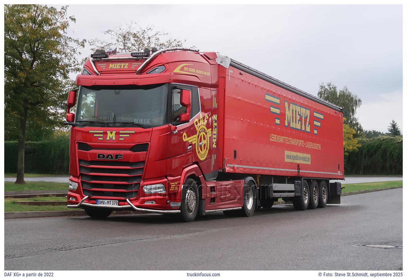 DAF XG+ a partir de 2022 Foto septiembre 2025
