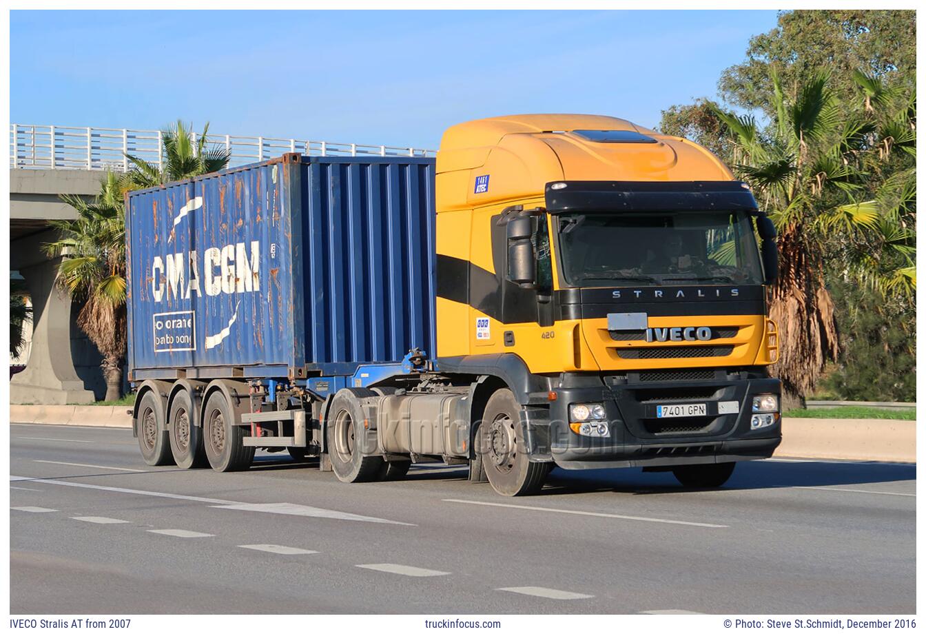 IVECO Stralis AT from 2007 Photo December 2016