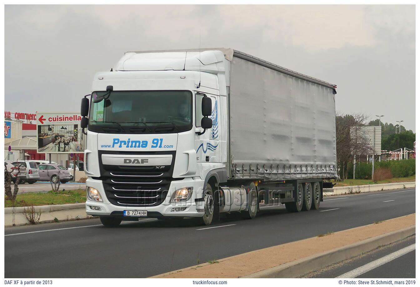 DAF XF à partir de 2013 Photo mars 2019