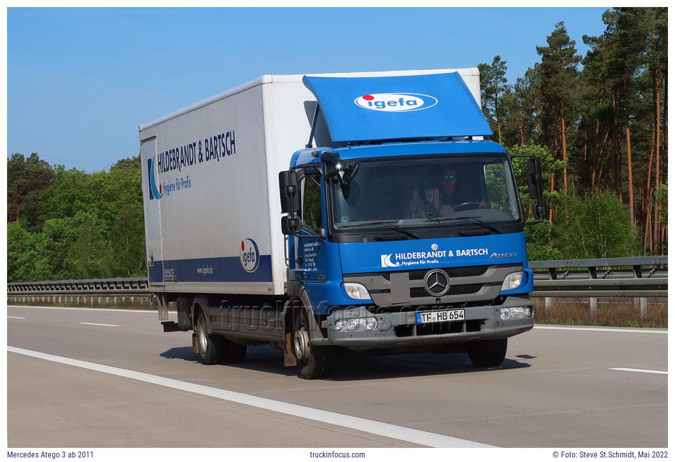 Mercedes Atego 3 ab 2011 Foto Mai 2022