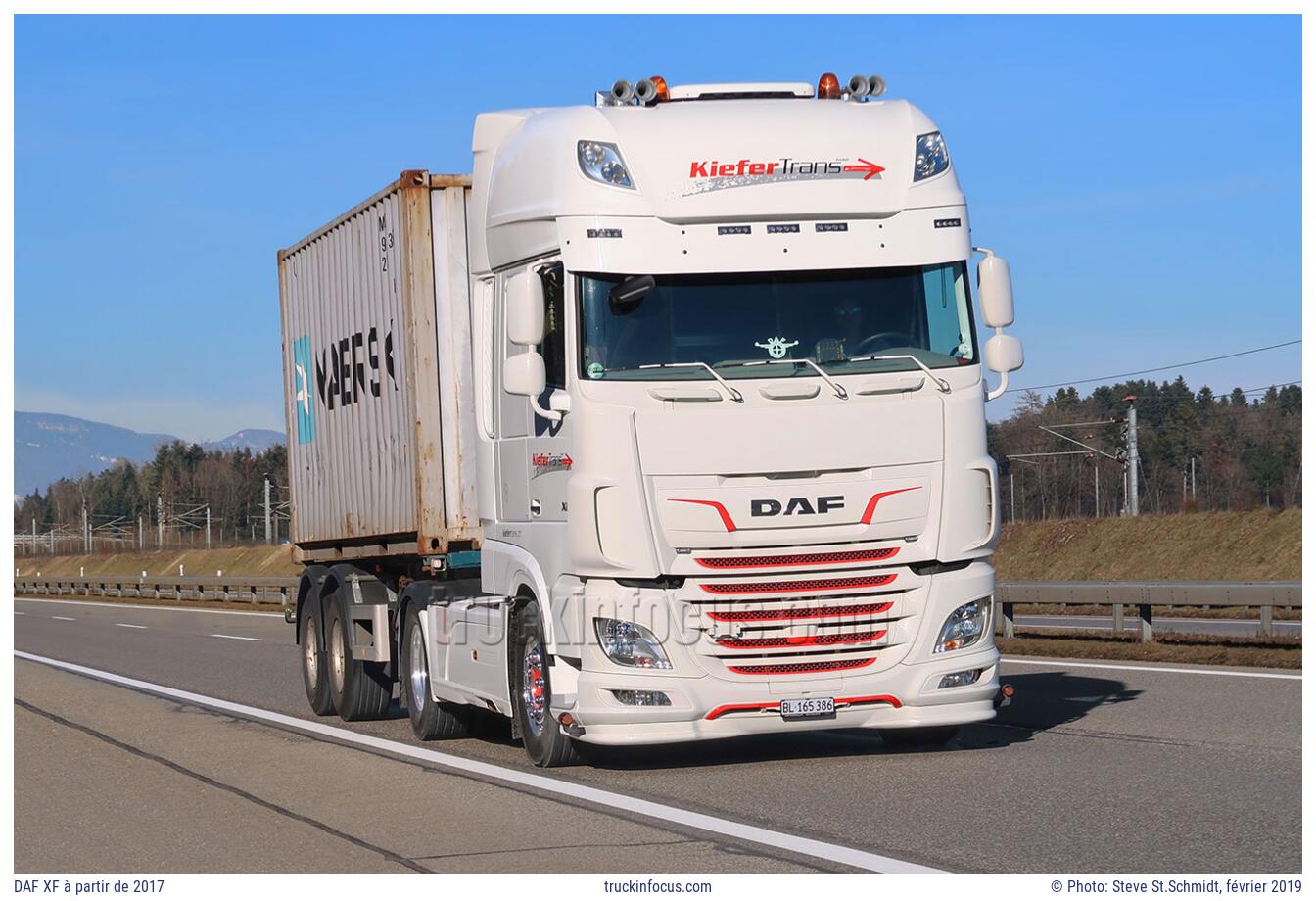 DAF XF à partir de 2017 Photo février 2019