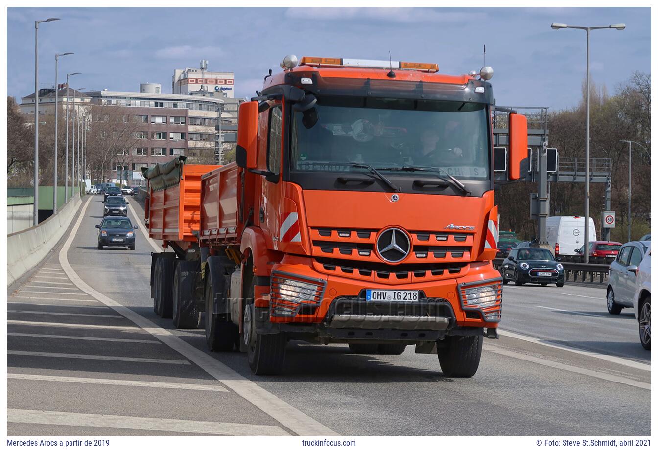 Mercedes Arocs a partir de 2019 Foto abril 2021