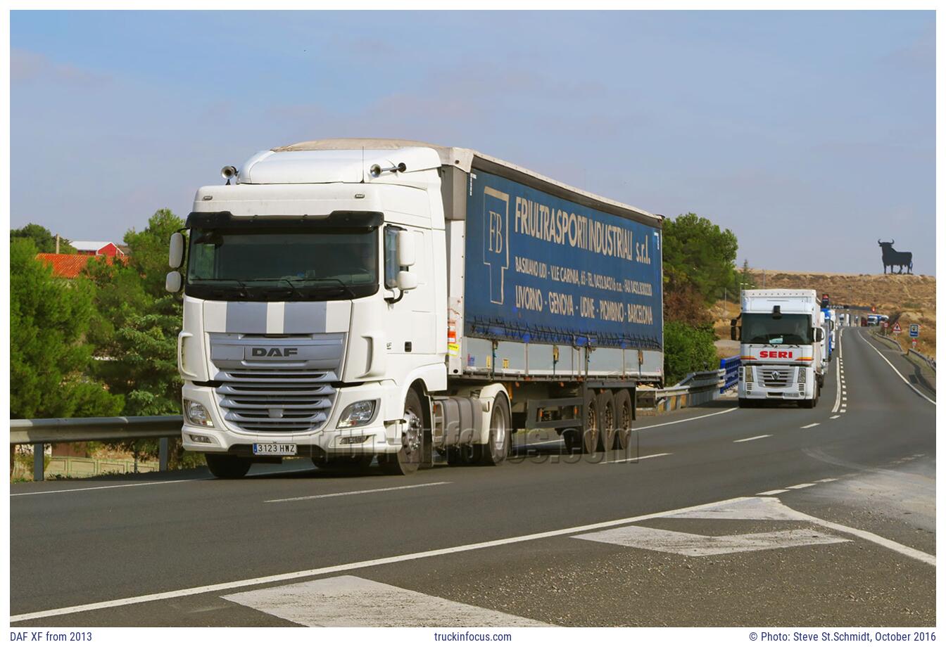 DAF XF from 2013 Photo October 2016