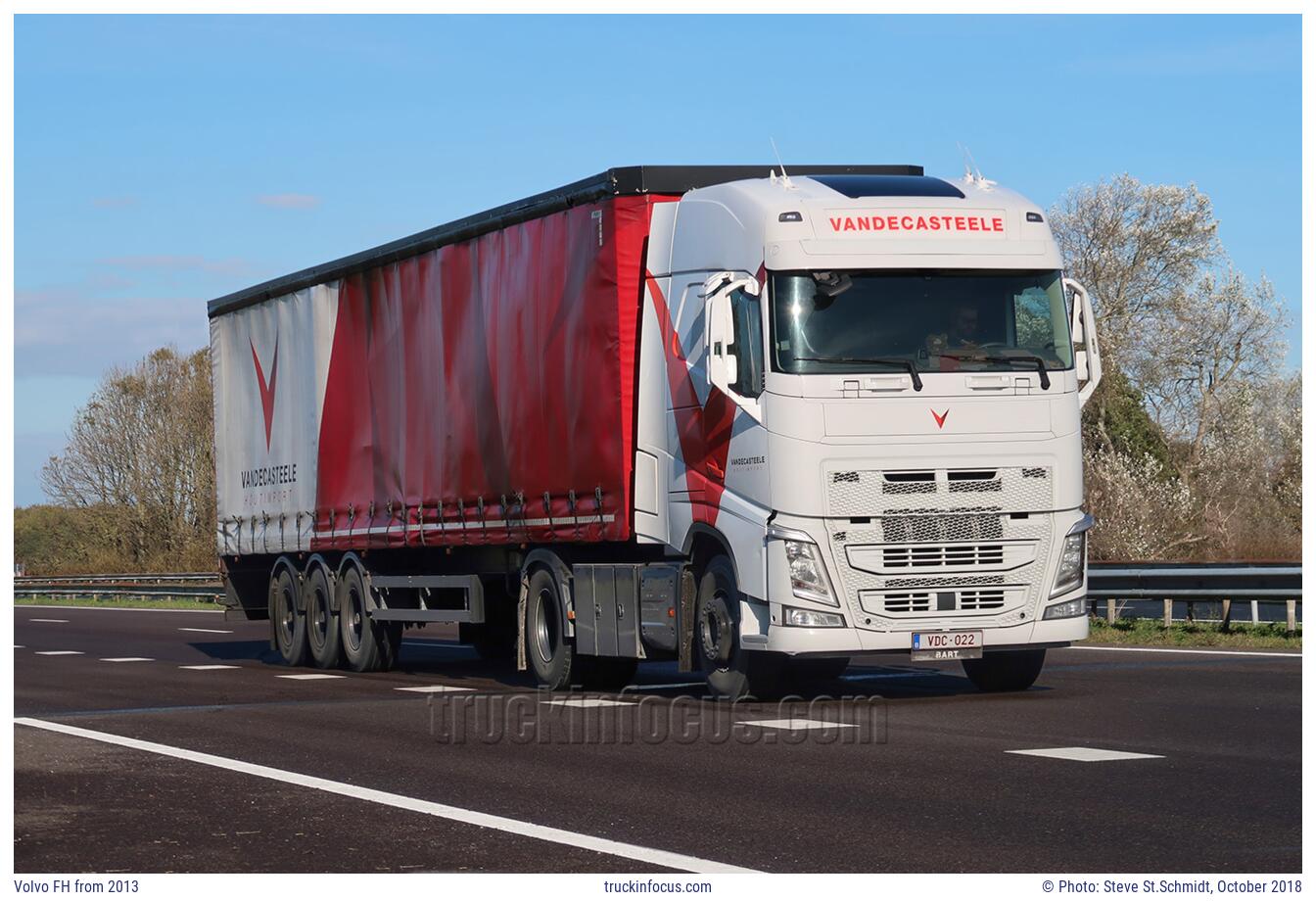 Volvo FH from 2013 Photo October 2018