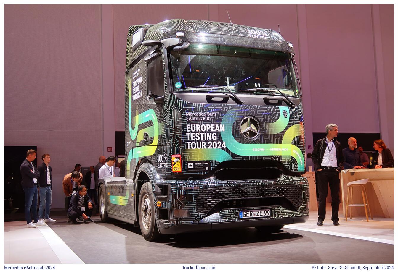 Mercedes eActros ab 2024 Foto September 2024