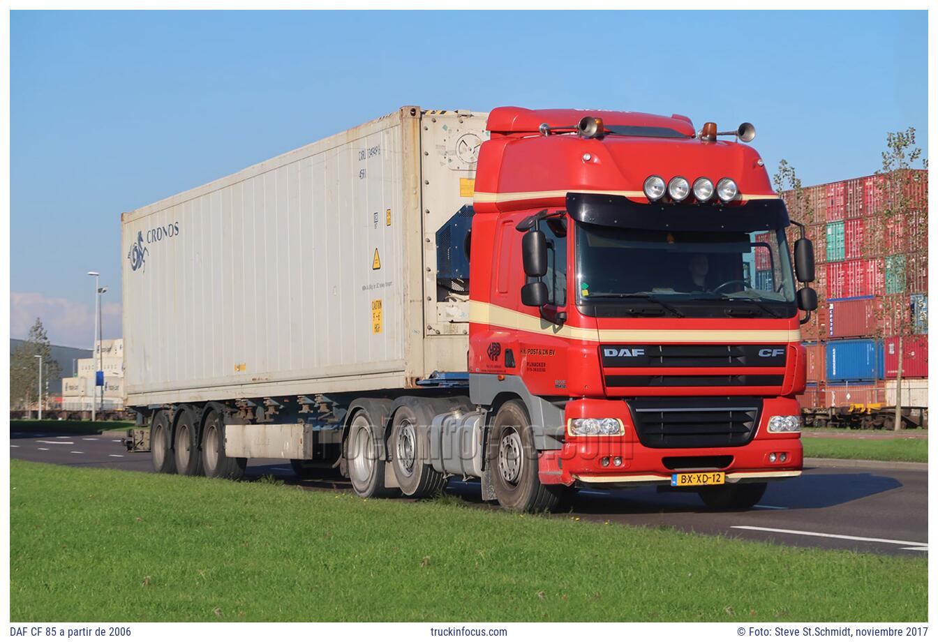 DAF CF 85 a partir de 2006 Foto noviembre 2017