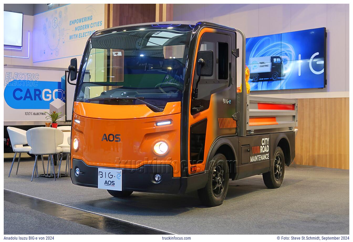 Anadolu Isuzu BIG·e von 2024 Foto September 2024