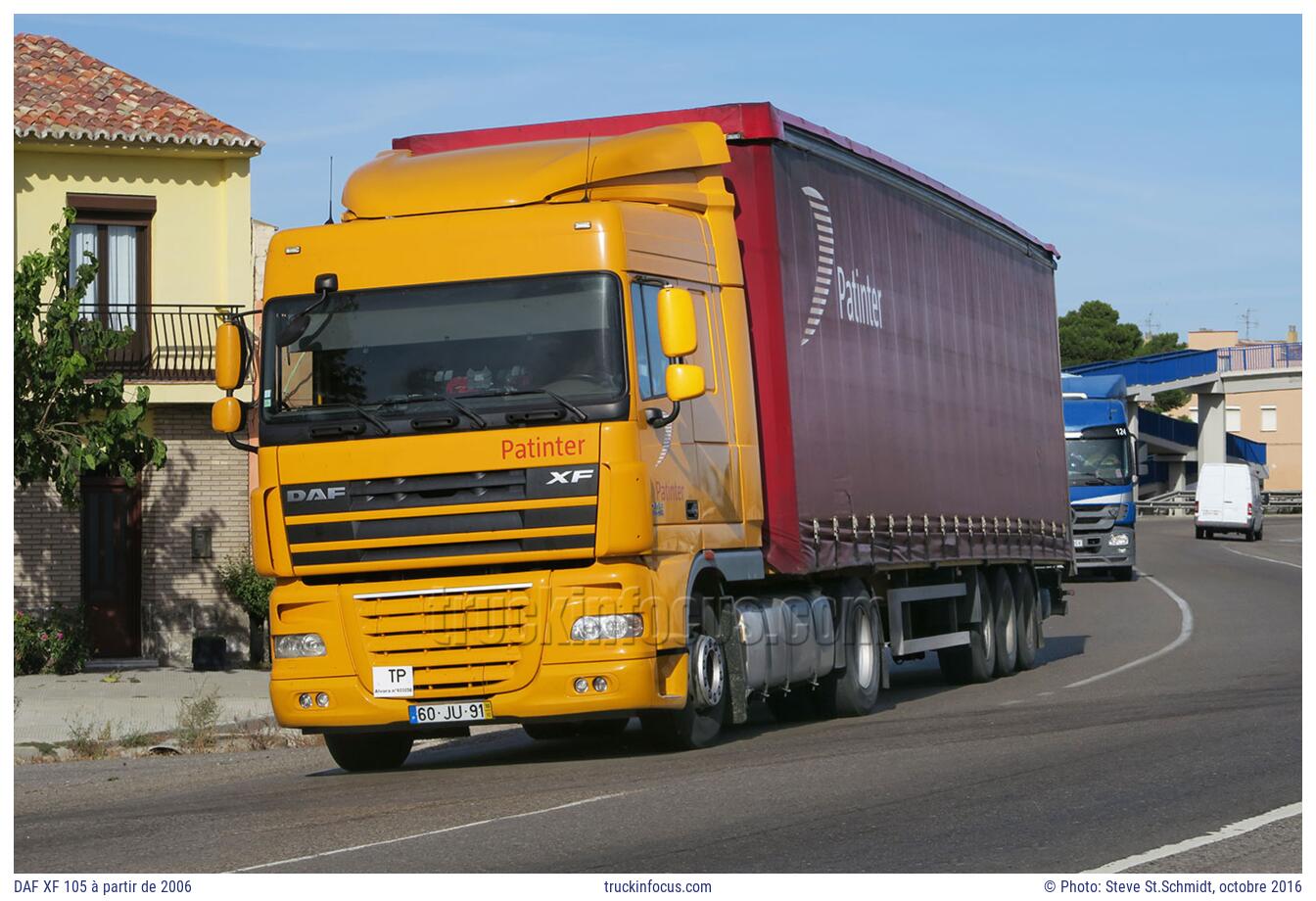 DAF XF 105 à partir de 2006 Photo octobre 2016