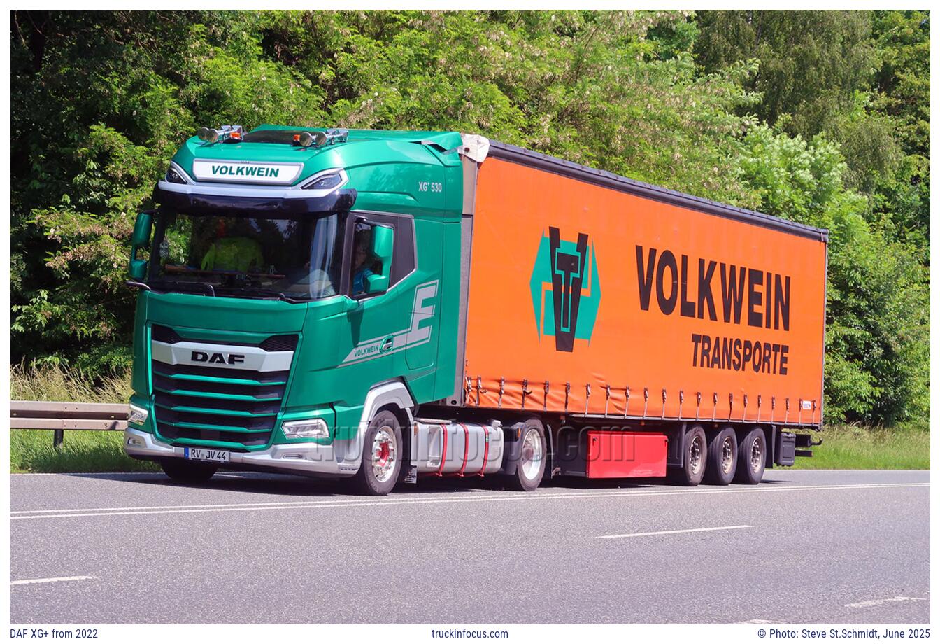 DAF XG+ from 2022 Photo June 2025