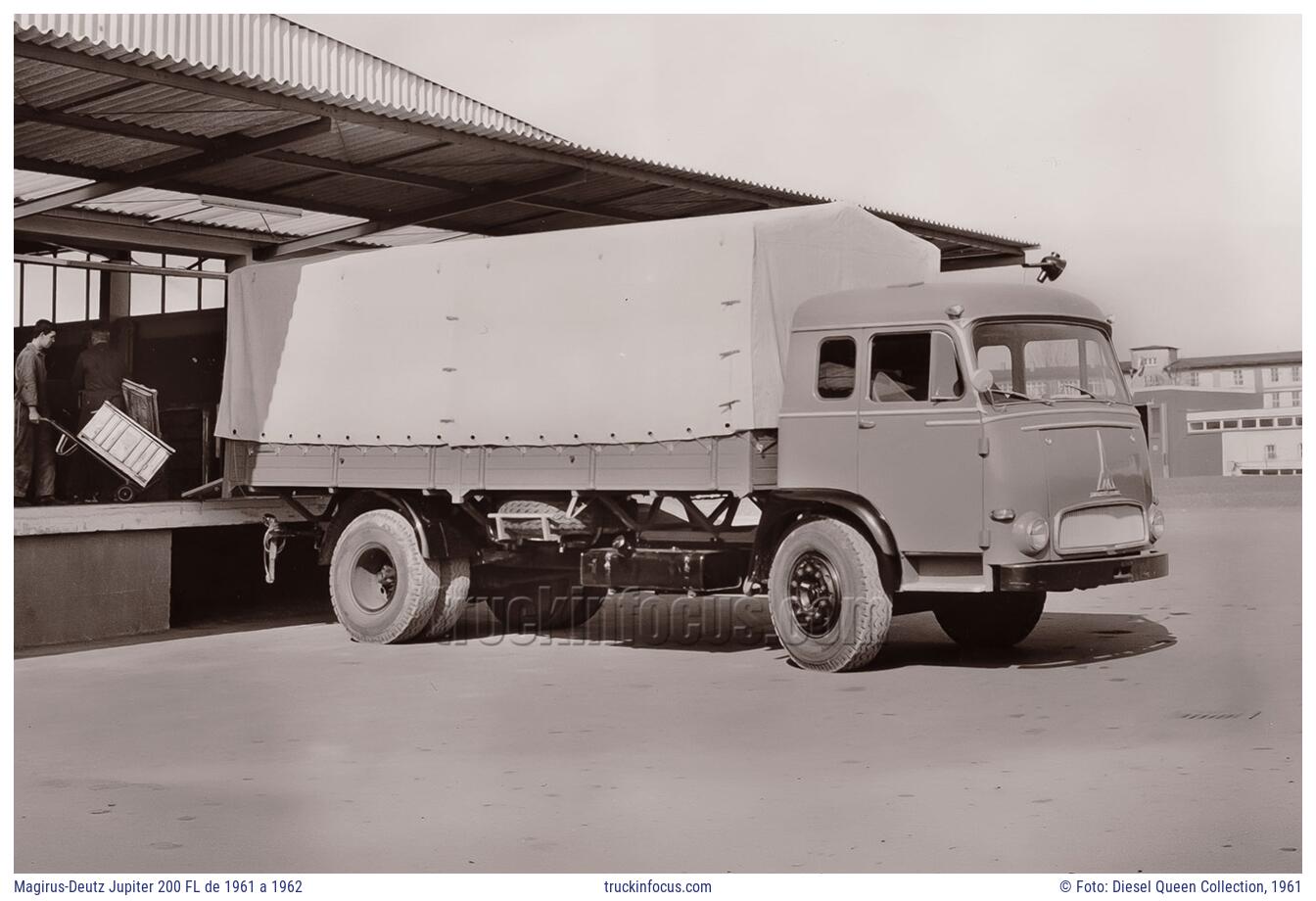 Magirus-Deutz Jupiter 200 FL de 1961 a 1962 Foto 1961