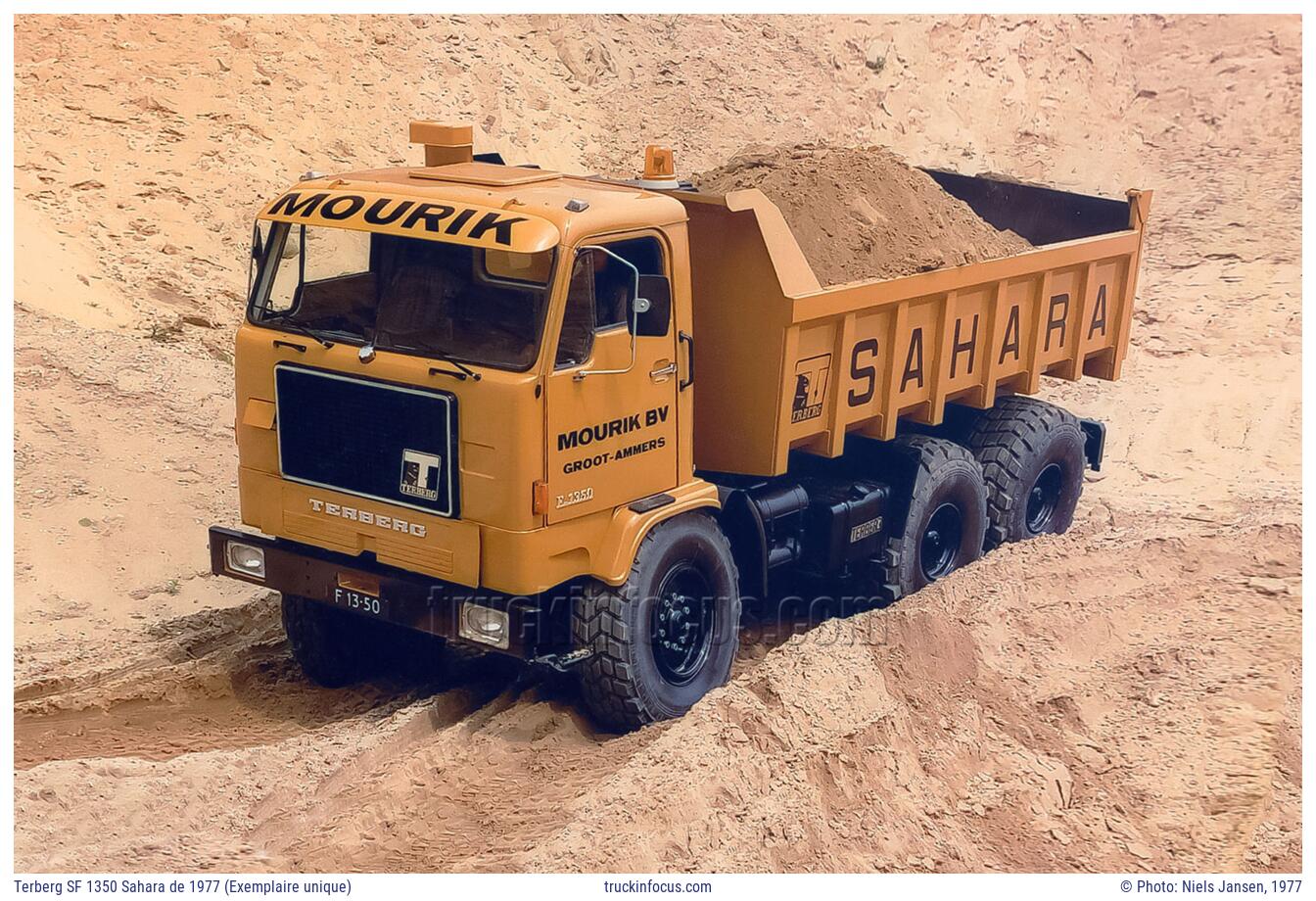 Terberg SF 1350 Sahara de 1977 (Exemplaire unique) Photo 1977