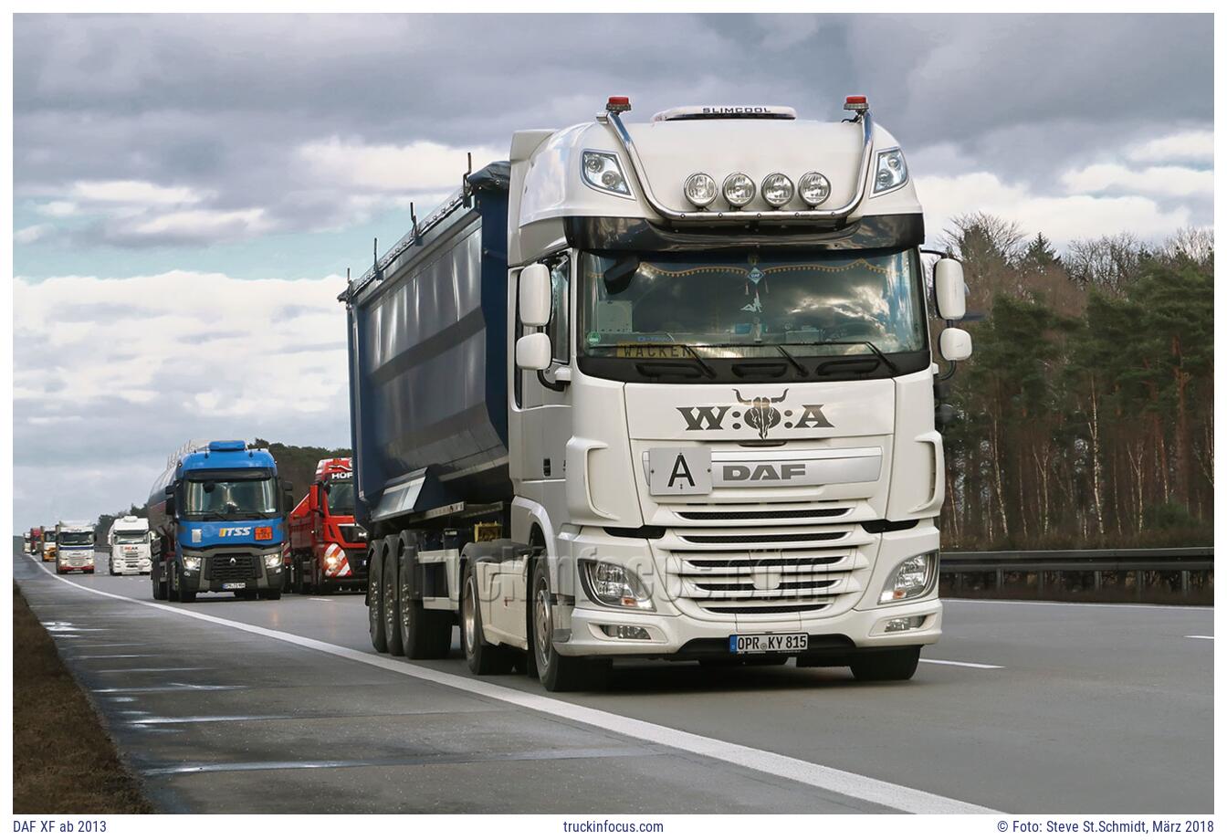 DAF XF ab 2013 Foto März 2018