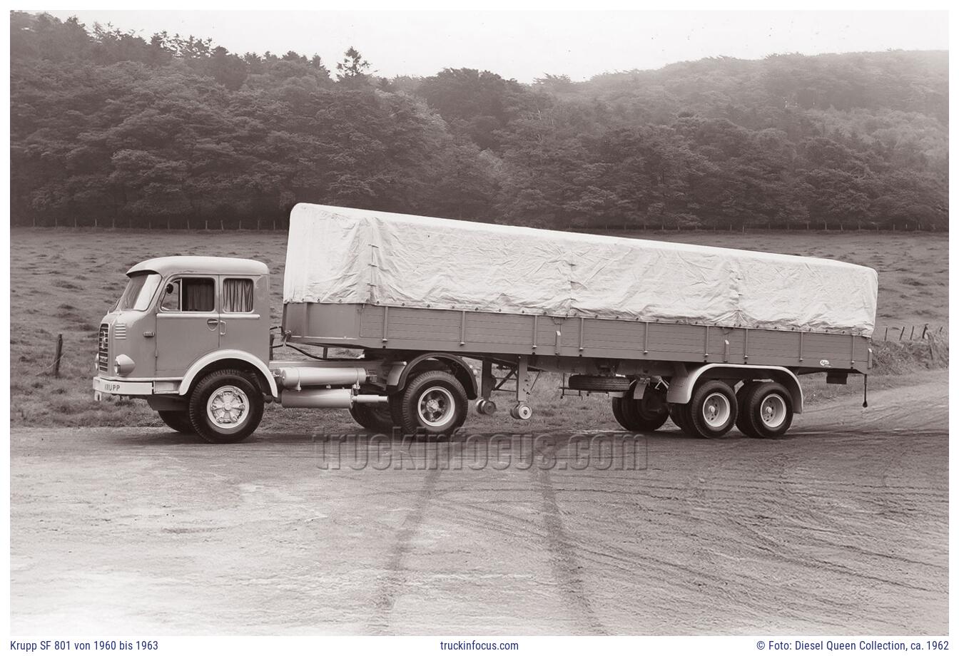 Krupp SF 801 von 1960 bis 1963 Foto ca. 1962