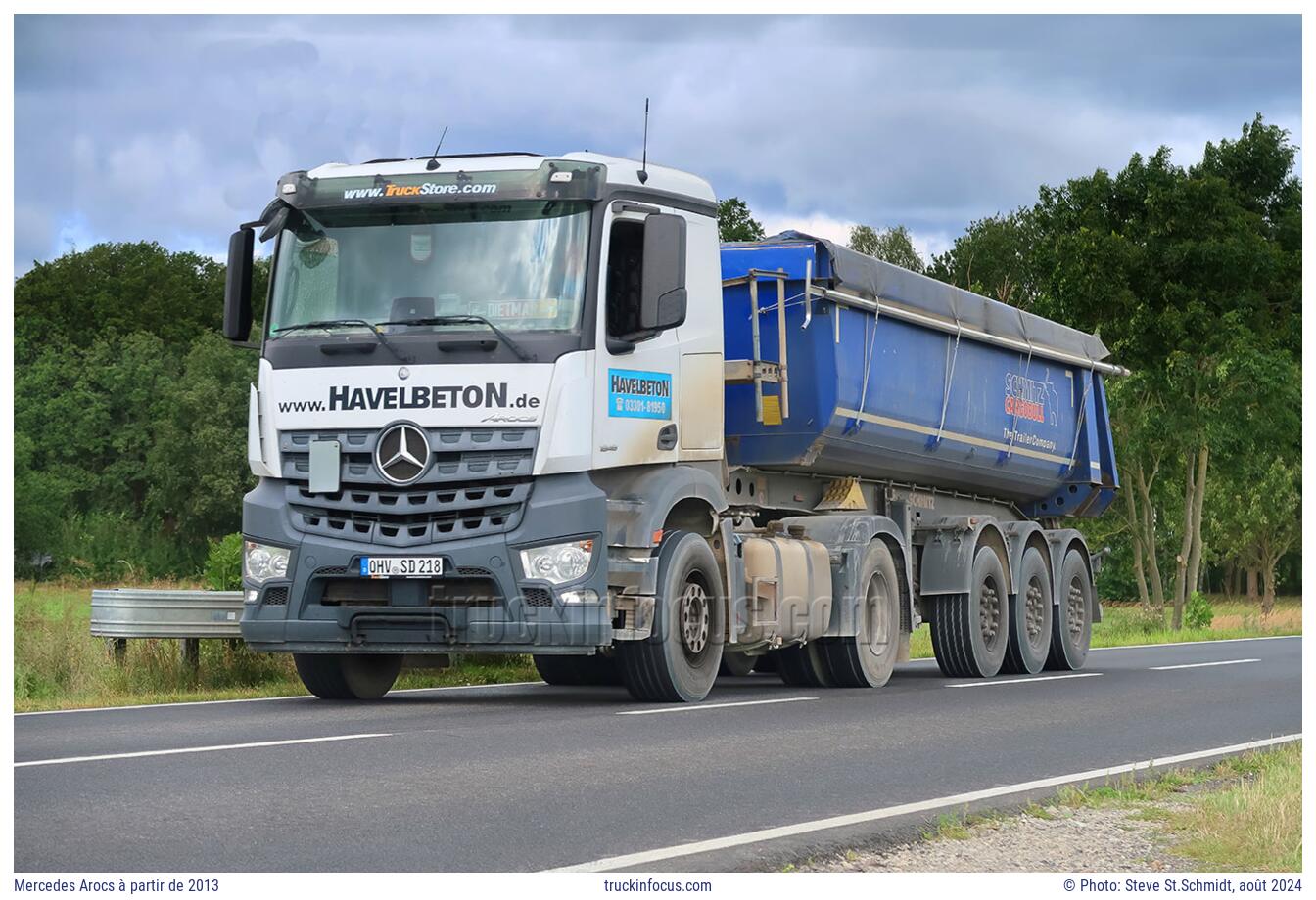 Mercedes Arocs à partir de 2013 Photo août 2024