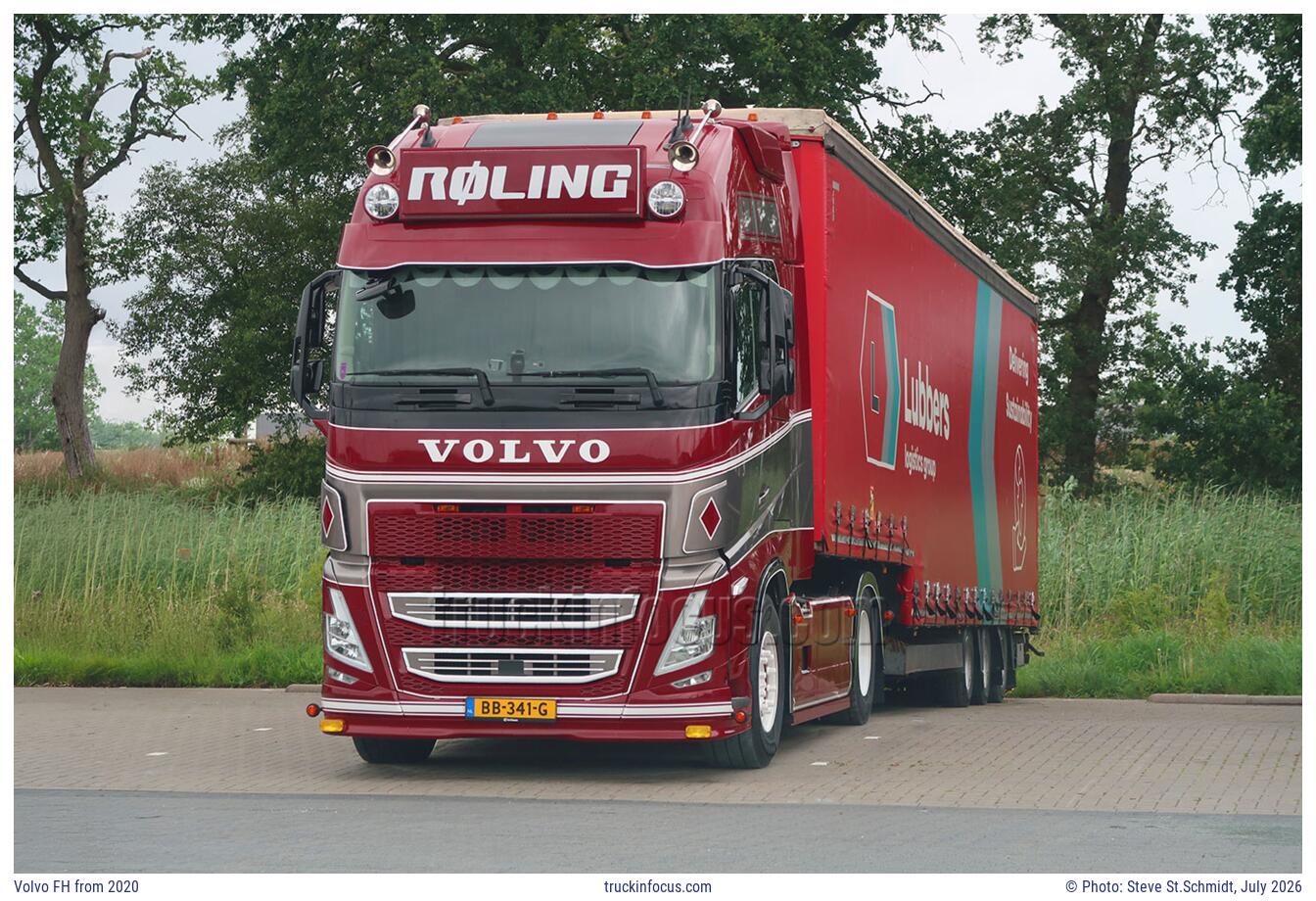 Volvo FH from 2020 Photo July 2026