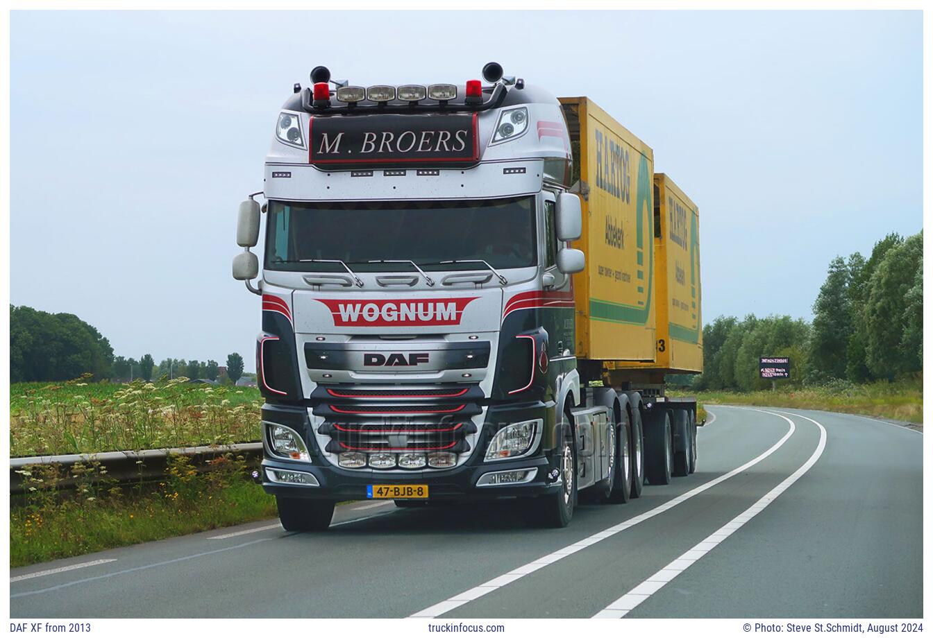 DAF XF from 2013 Photo August 2024