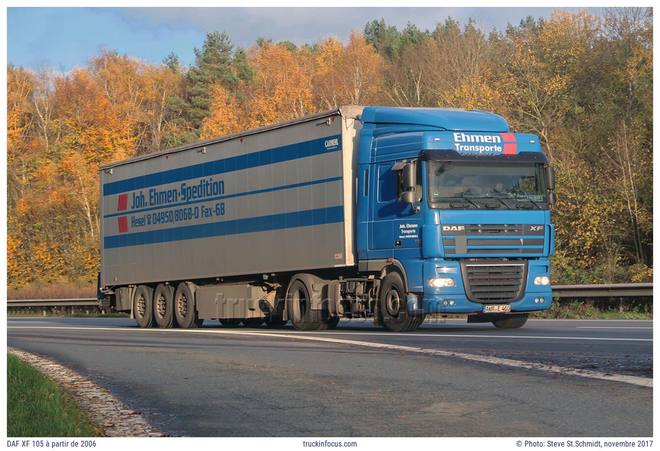 DAF XF 105 à partir de 2006 Photo novembre 2017