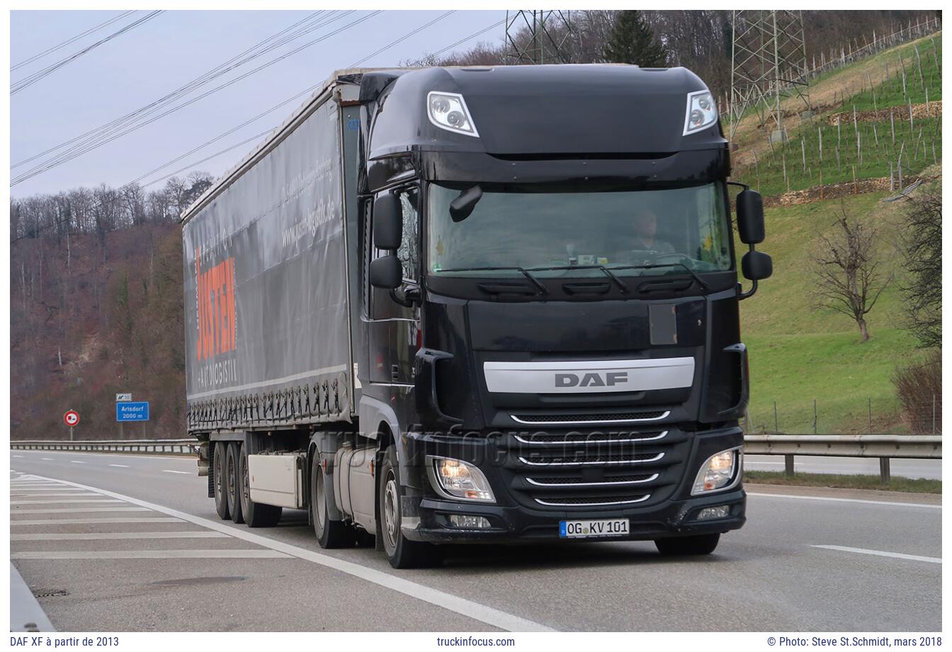 DAF XF à partir de 2013 Photo mars 2018