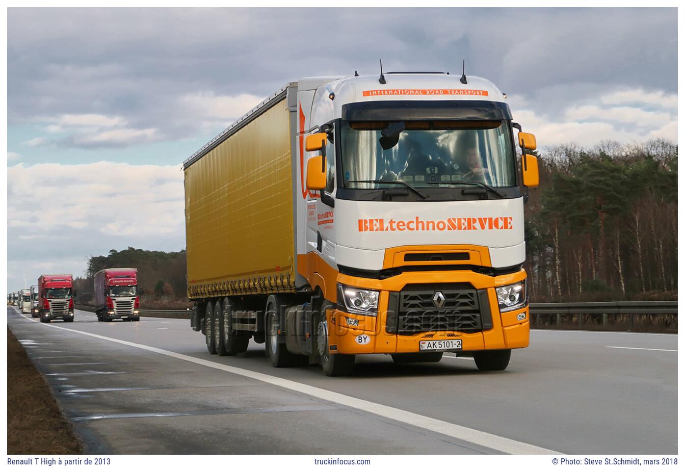 Renault T High à partir de 2013 Photo mars 2018