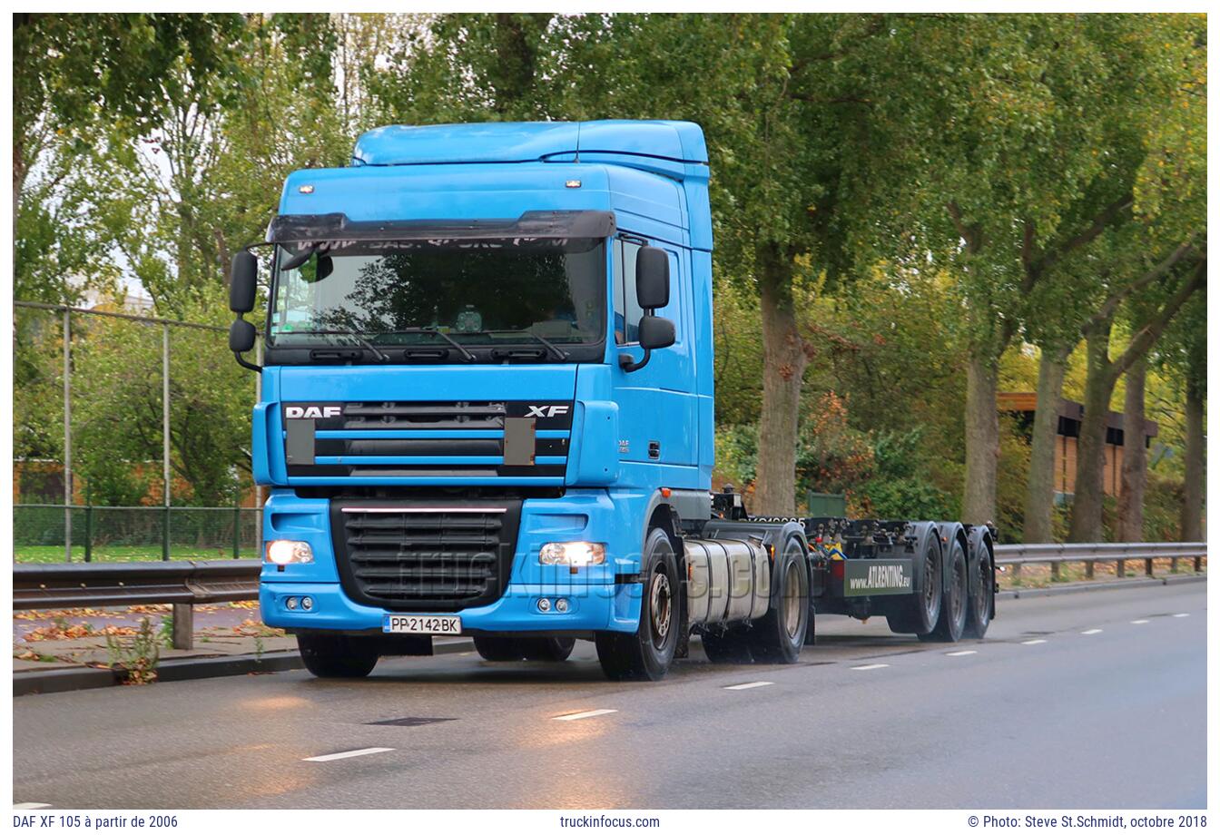 DAF XF 105 à partir de 2006 Photo octobre 2018