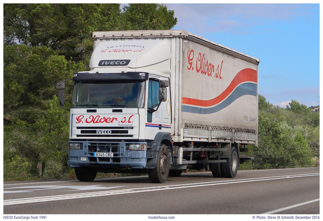 IVECO EuroCargo from 1991 Photo December 2016