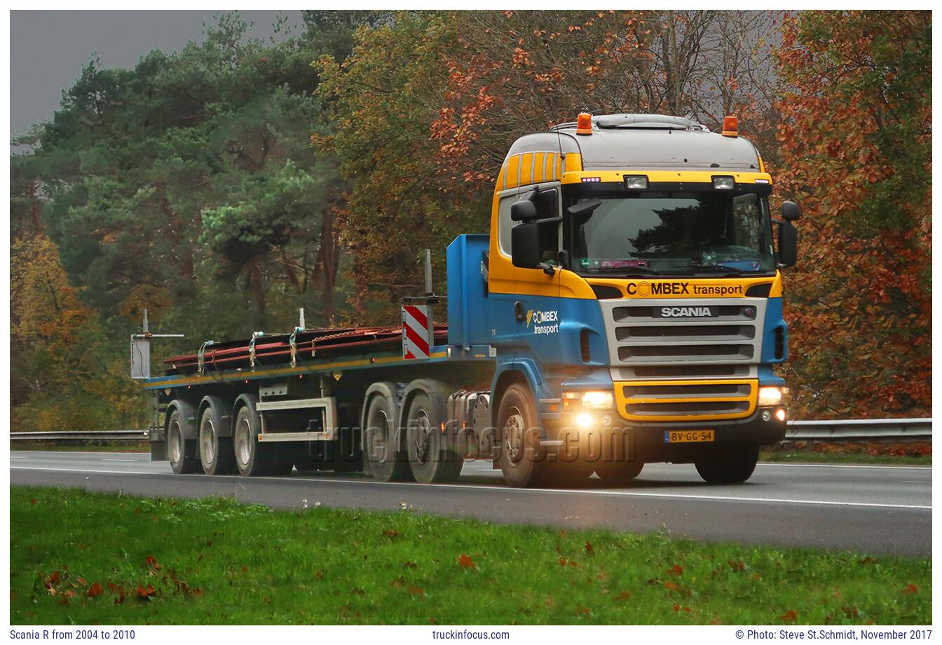 Scania R from 2004 to 2010 Photo November 2017