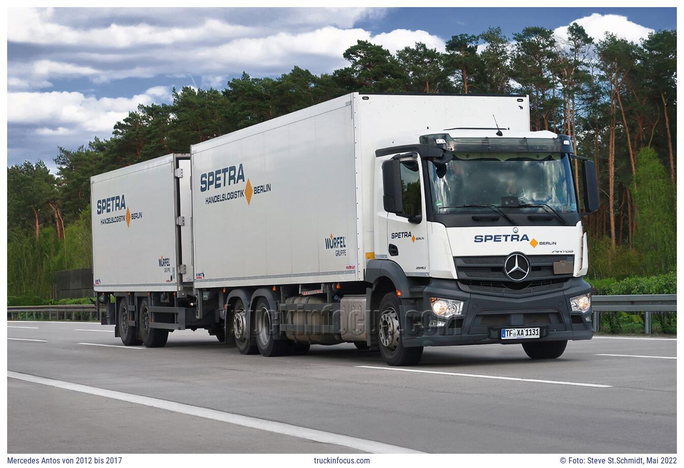 Mercedes Antos von 2012 bis 2017 Foto Mai 2022