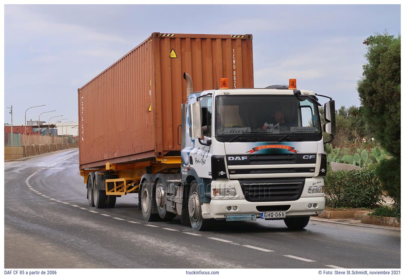 DAF CF 85 a partir de 2006 Foto noviembre 2021