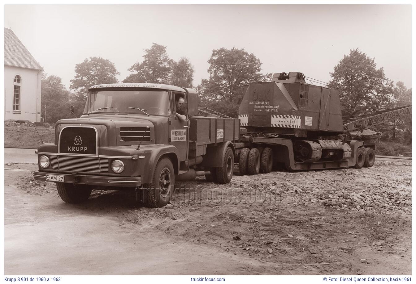Krupp S 901 de 1960 a 1963 Foto hacia 1961