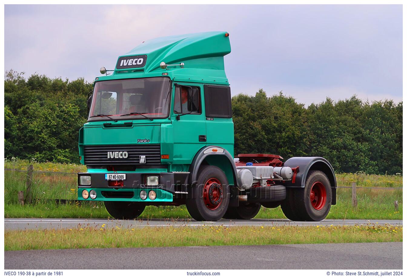 IVECO 190-38 à partir de 1981 Photo juillet 2024