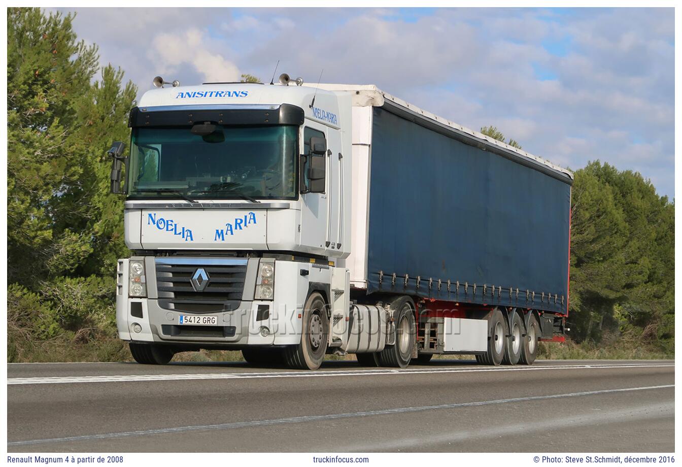 Renault Magnum 4 à partir de 2008 Photo décembre 2016