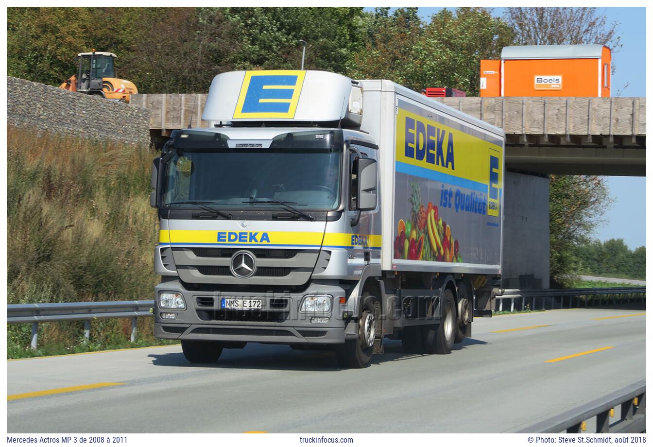 Mercedes Actros MP 3 de 2008 à 2011 Photo août 2018