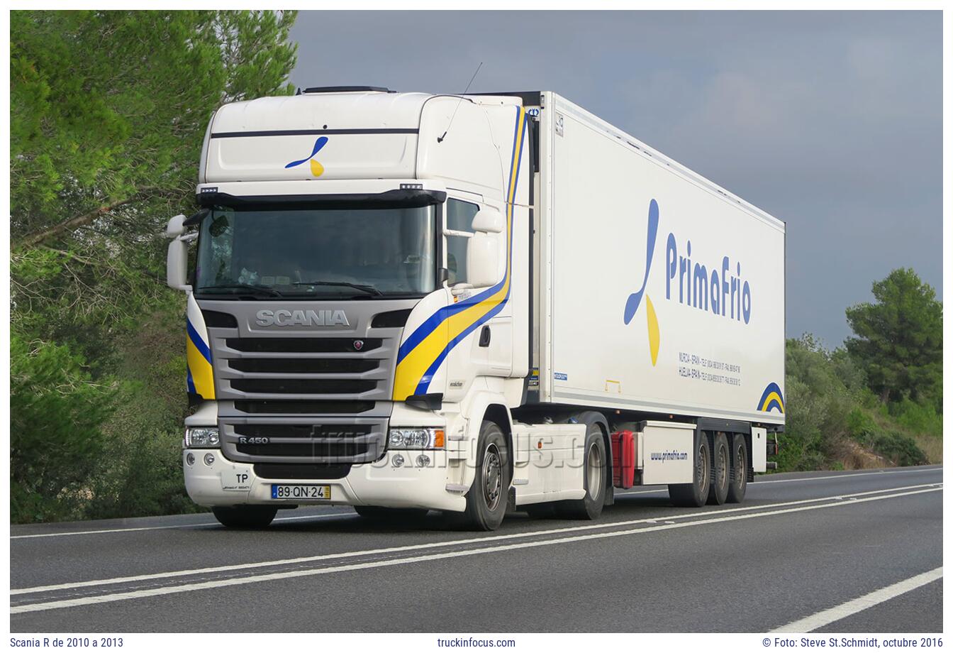 Scania R de 2010 a 2013 Foto octubre 2016