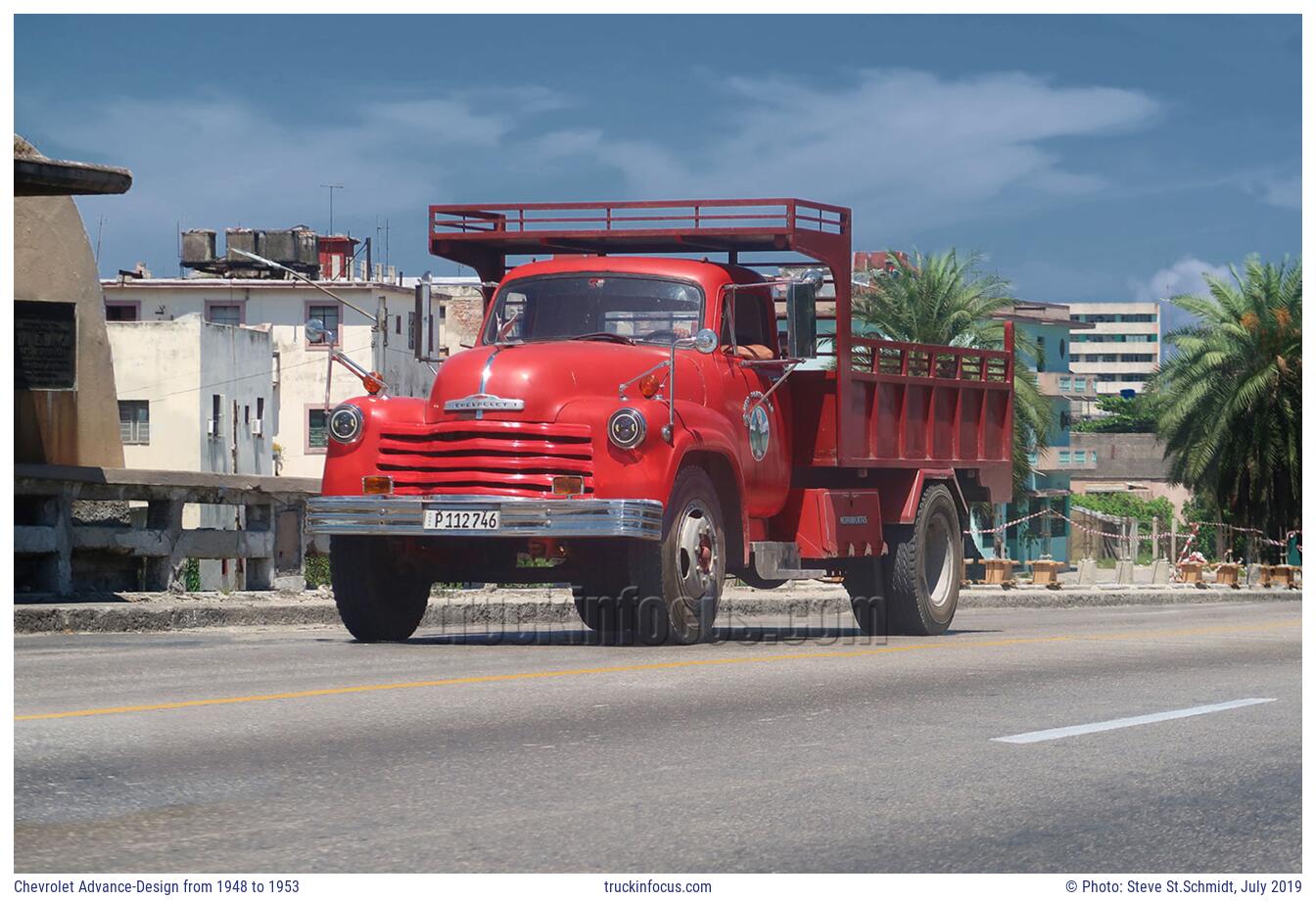 Chevrolet Advance-Design from 1948 to 1953 Photo July 2019