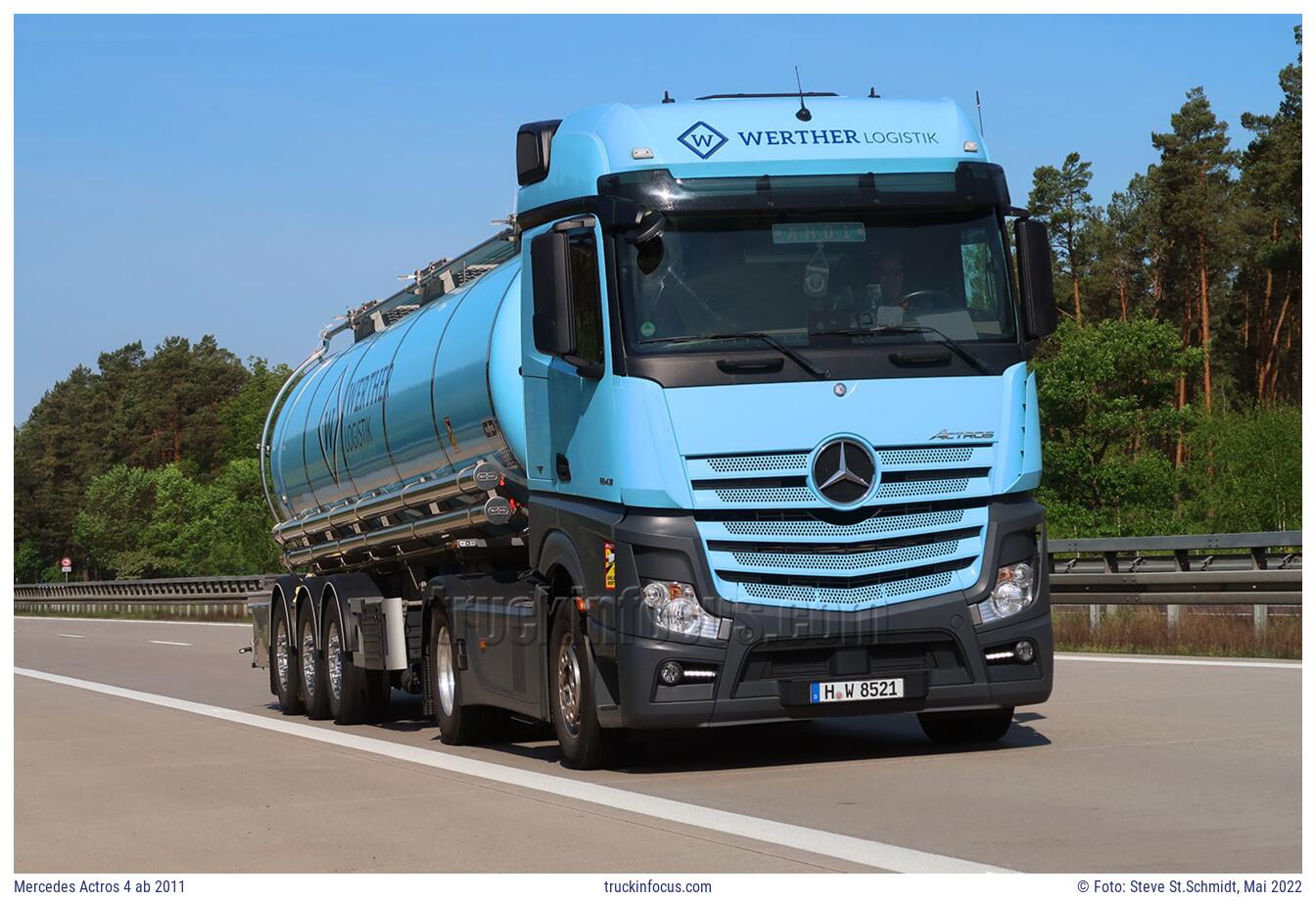 Mercedes Actros 4 ab 2011 Foto Mai 2022