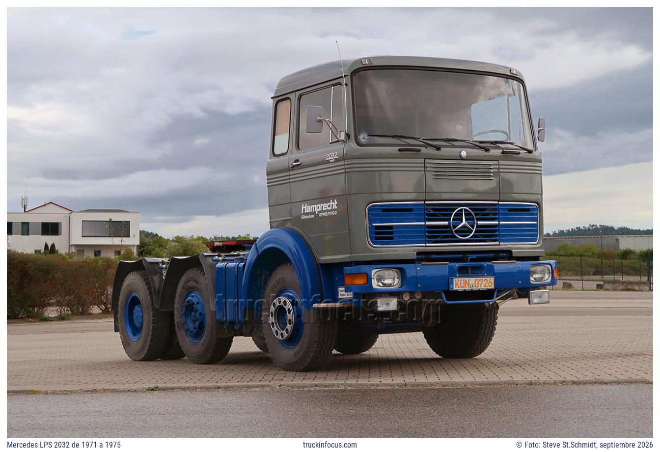Mercedes LPS 2032 de 1971 a 1975 Foto septiembre 2026