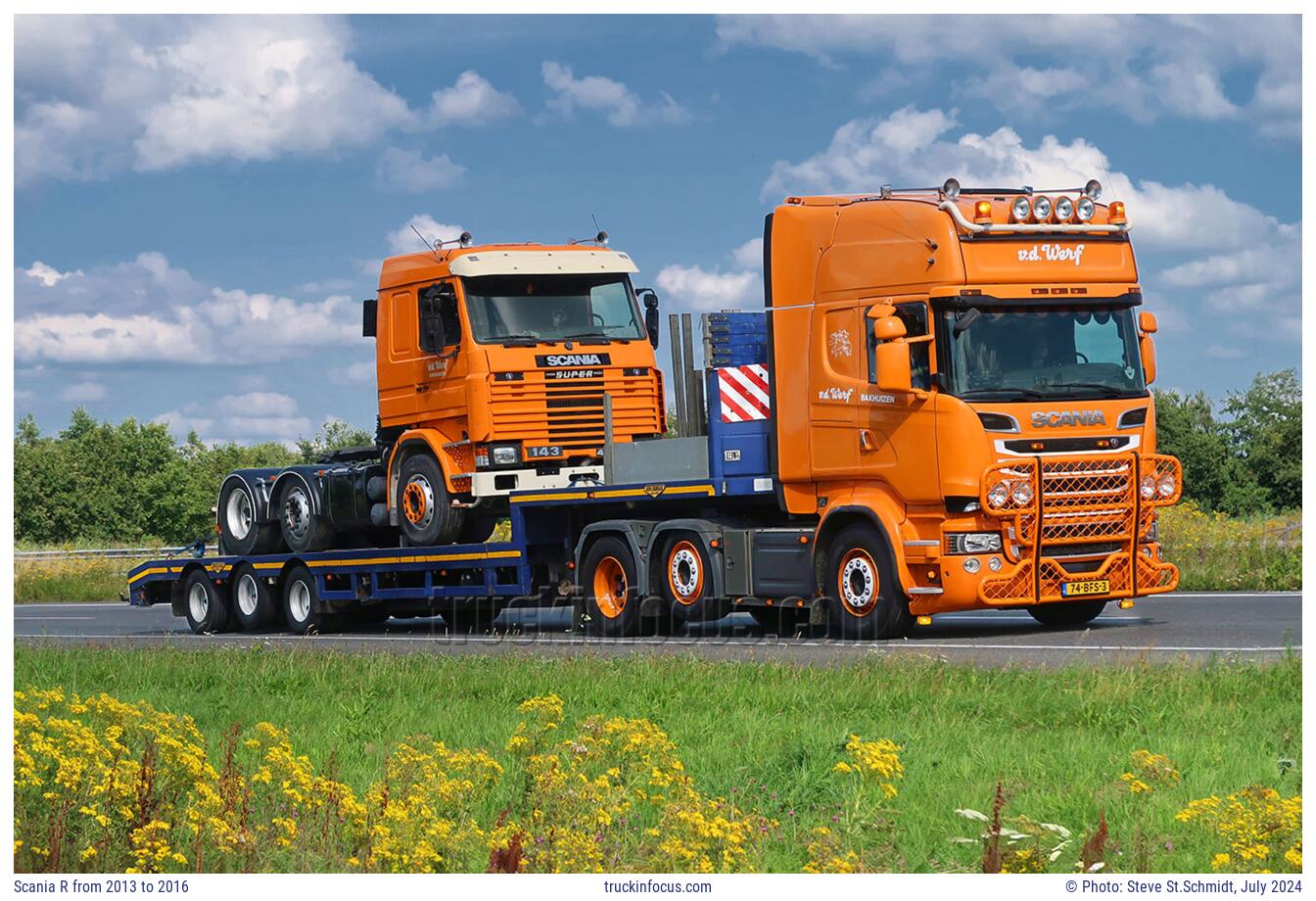 Scania R from 2013 to 2016 Photo July 2024