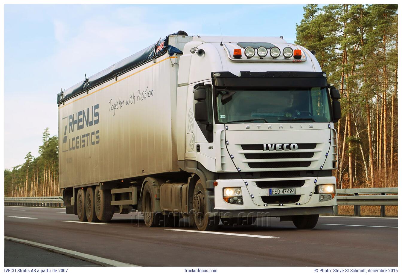 IVECO Stralis AS à partir de 2007 Photo décembre 2016