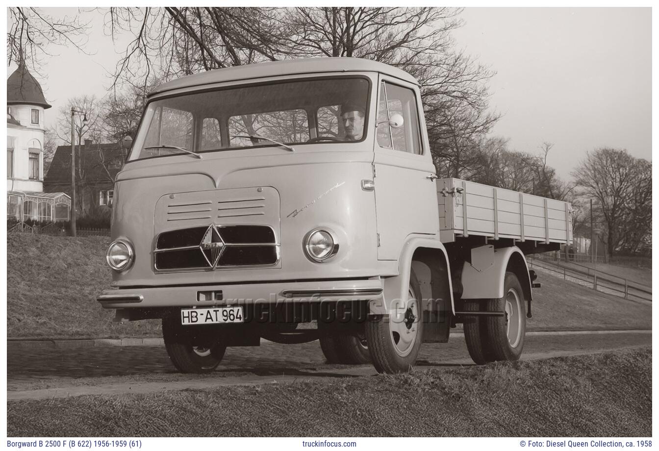 Borgward B 2500 F (B 622) 1956-1959 (61) Foto ca. 1958