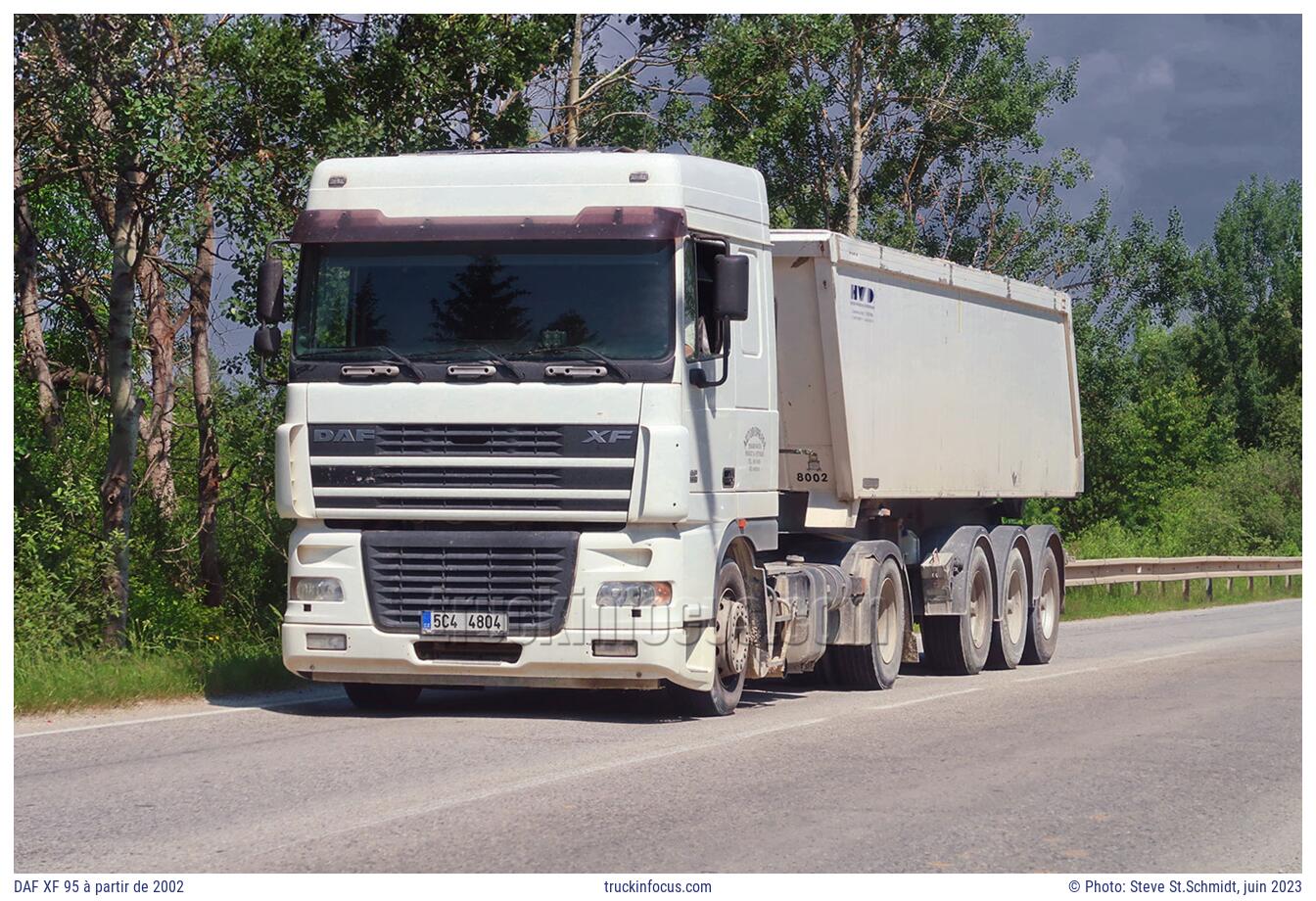 DAF XF 95 à partir de 2002 Photo juin 2023