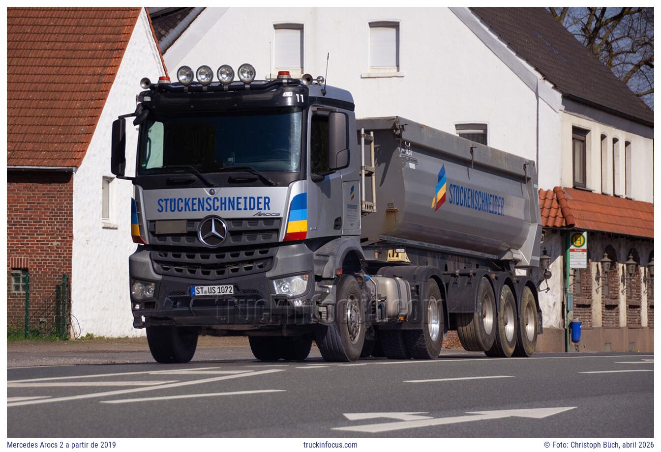 Mercedes Arocs 2 a partir de 2019 Foto abril 2026