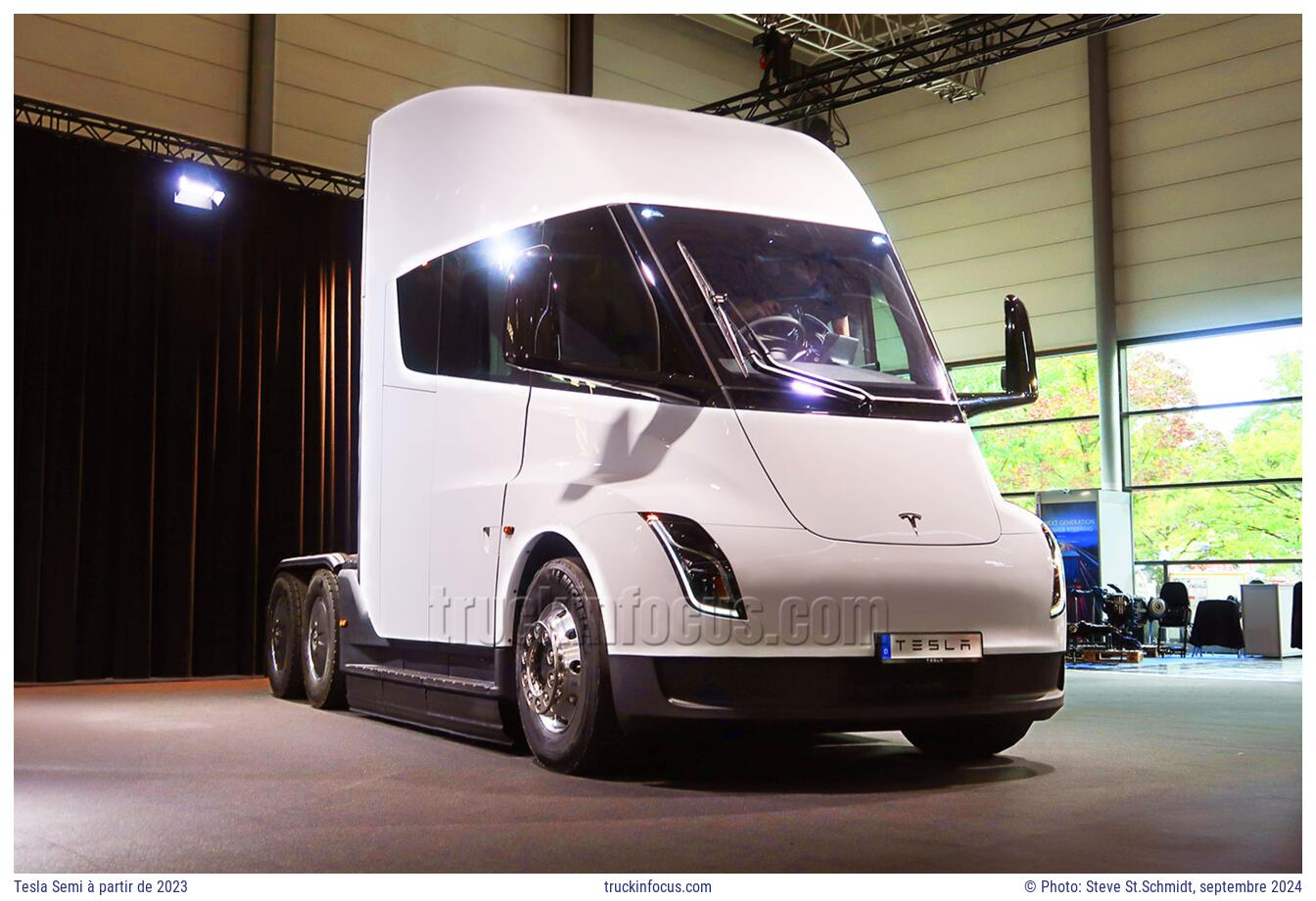 Tesla Semi à partir de 2023 Photo septembre 2024