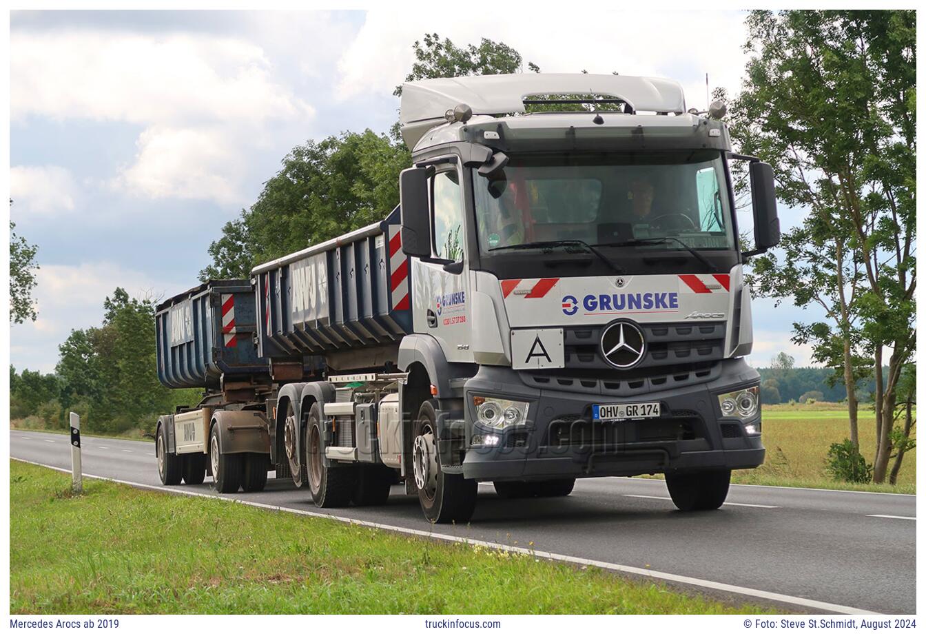 Mercedes Arocs ab 2019 Foto August 2024