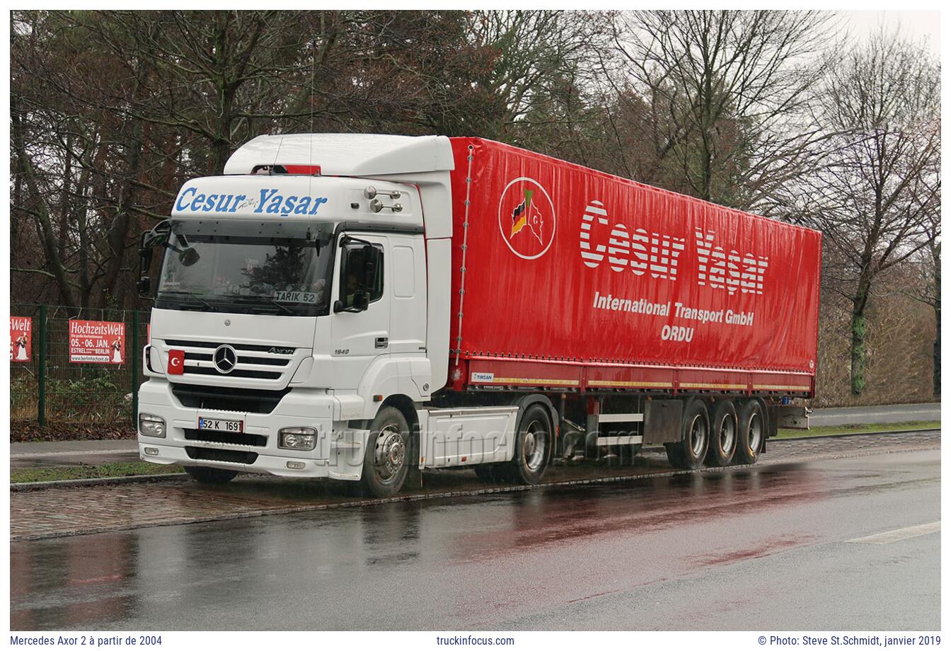 Mercedes Axor 2 à partir de 2004 Photo janvier 2019