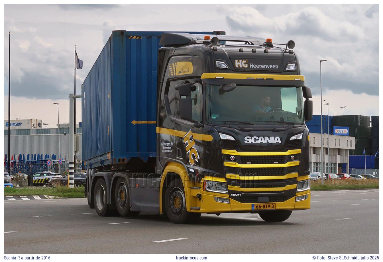 Scania R a partir de 2016 Foto julio 2025