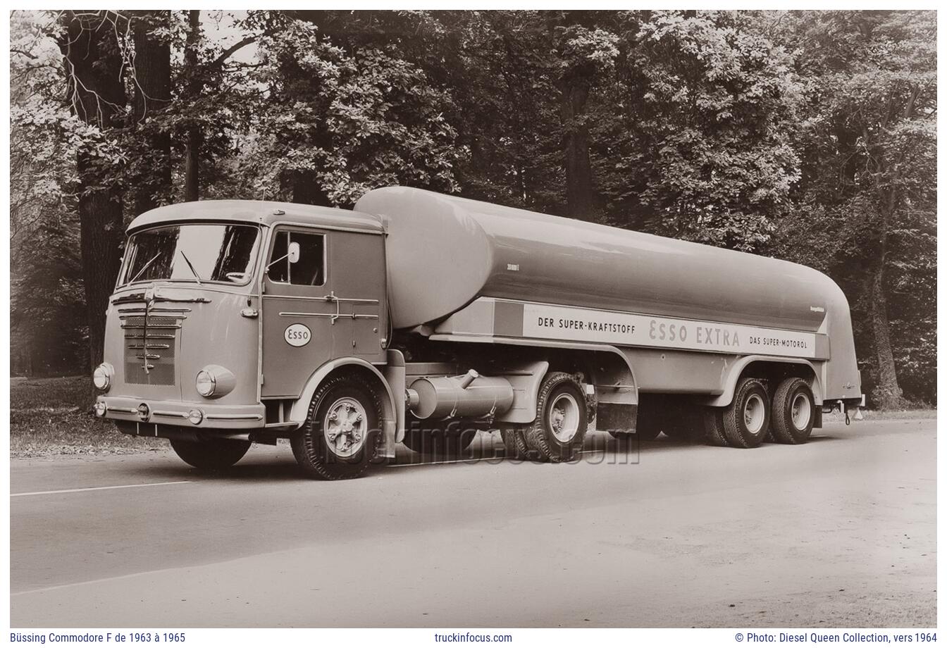 Büssing Commodore F de 1963 à 1965 Photo vers 1964