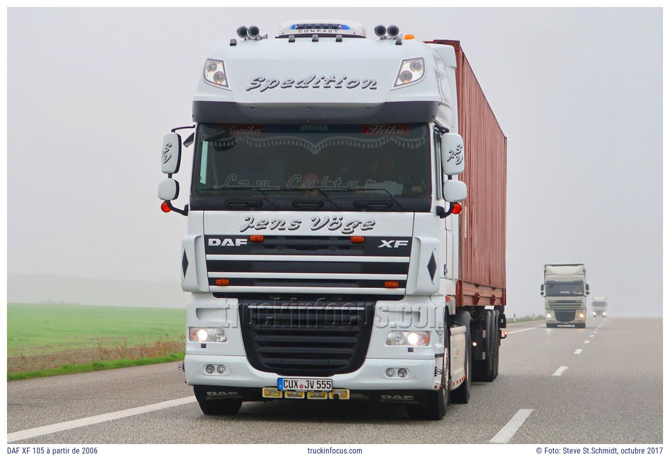 DAF XF 105 à partir de 2006 Foto octubre 2017