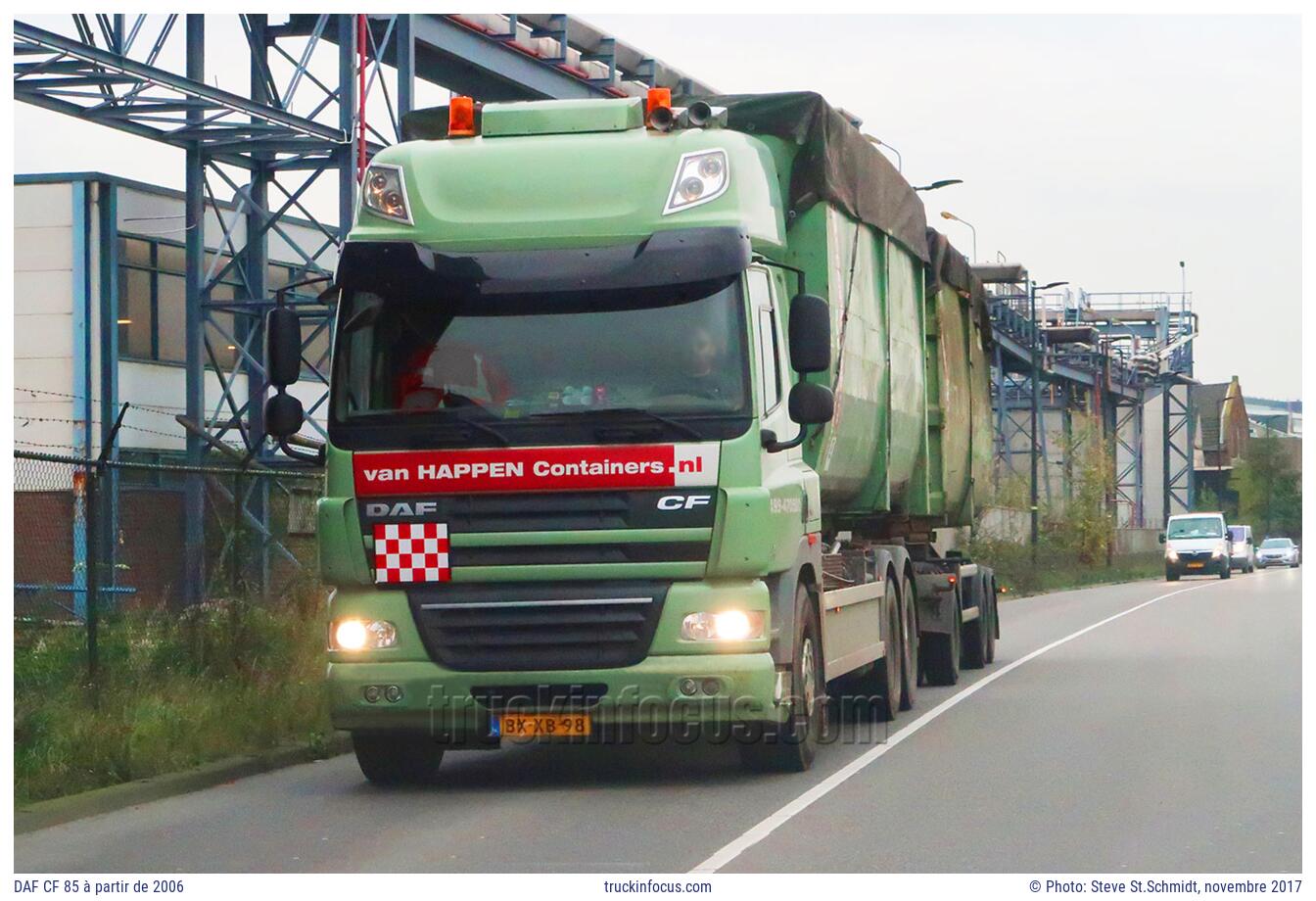 DAF CF 85 à partir de 2006 Photo novembre 2017