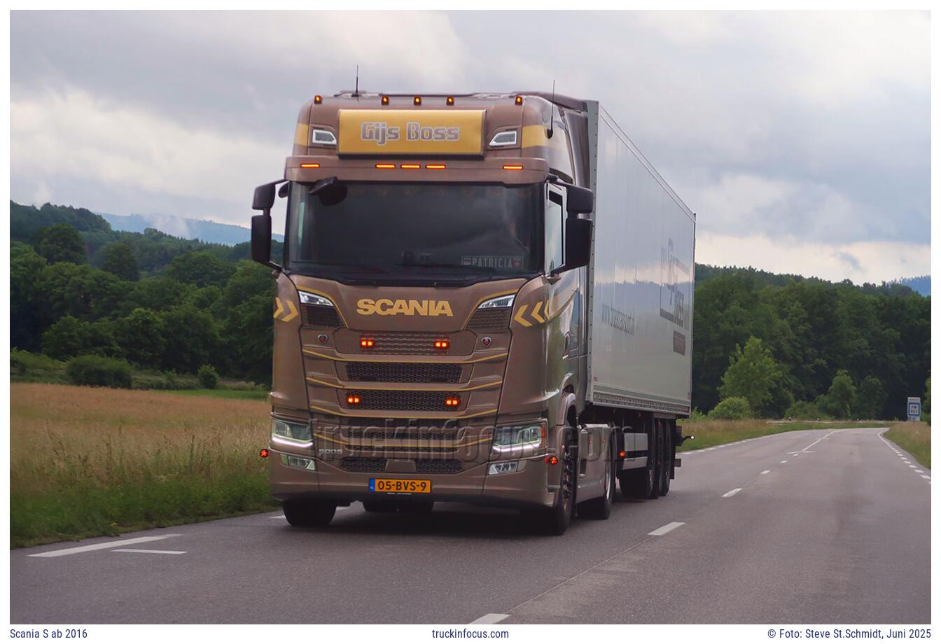 Scania S ab 2016 Foto Juni 2025